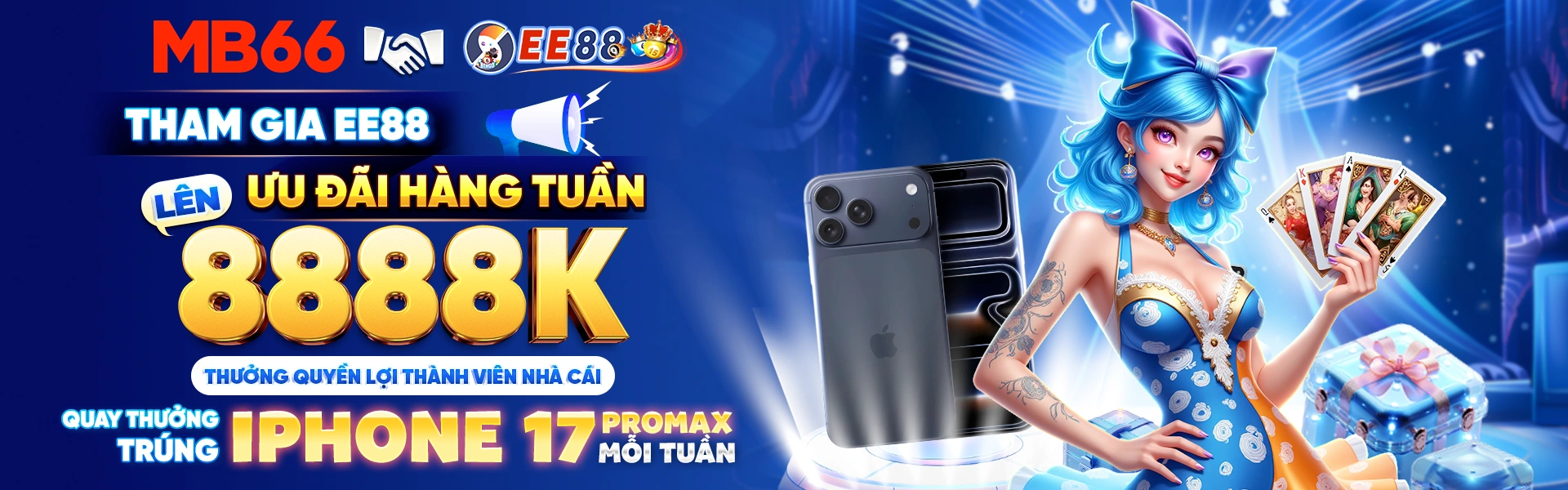 Banner giới thiệu EE88 cho người dùng Việt