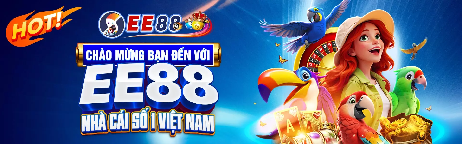 Banner chuyên mục giải trí trực tuyến EE88